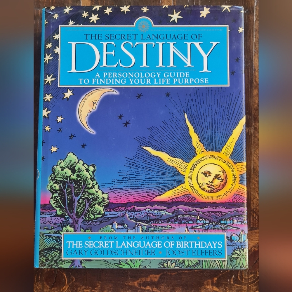 The Secret Language of Destiny Book by Goldschneider Elffers Vintage 1999